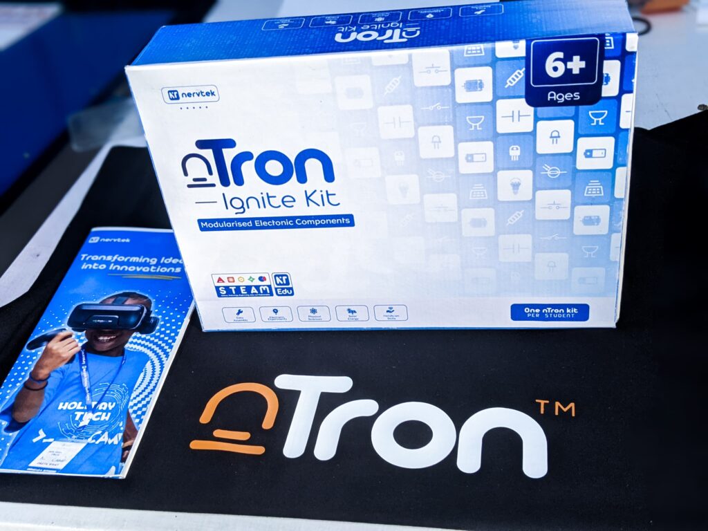 The Nervtek nTron Kit: Empowering Young Innovators Through Hands-On STEM Learning